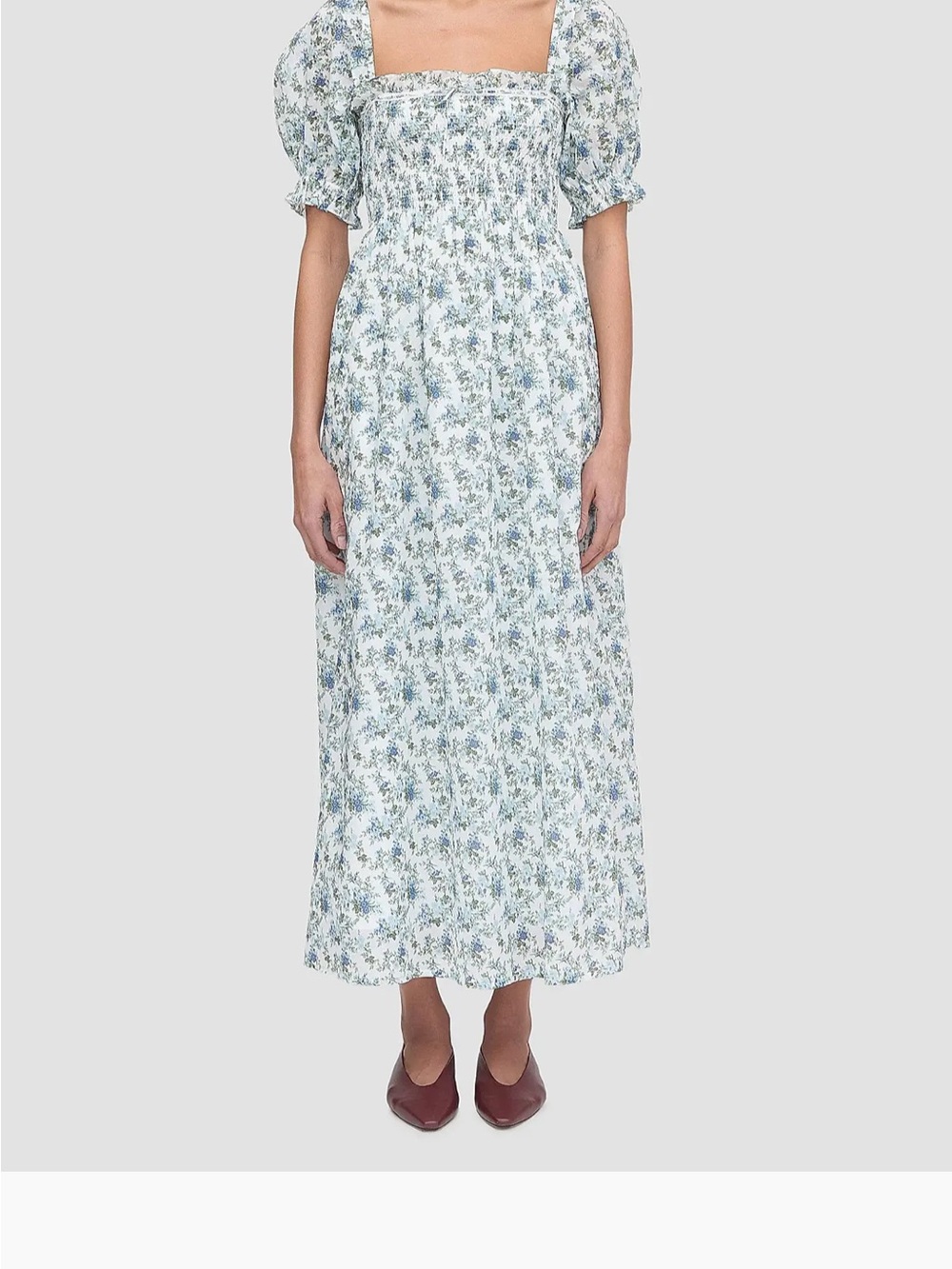 Hill House NWT English Daisy Scarlett Nap Dress Small